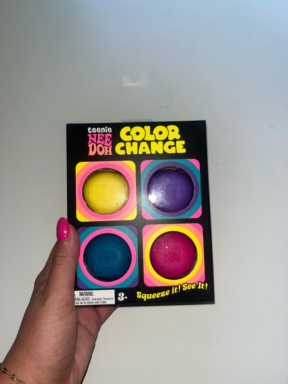 Color Change Play Set - Purple, Pink, Yellow, Blue